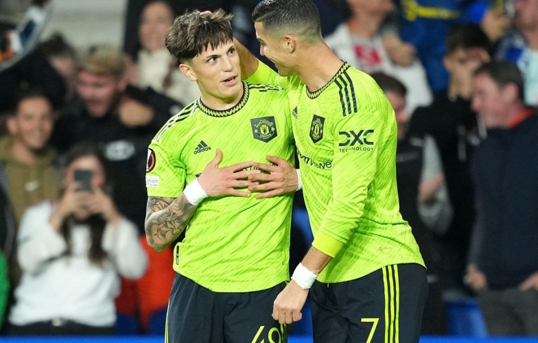 Rời MU, Garnacho sát cánh cùng Ronaldo ở bến đỗ bất ngờ