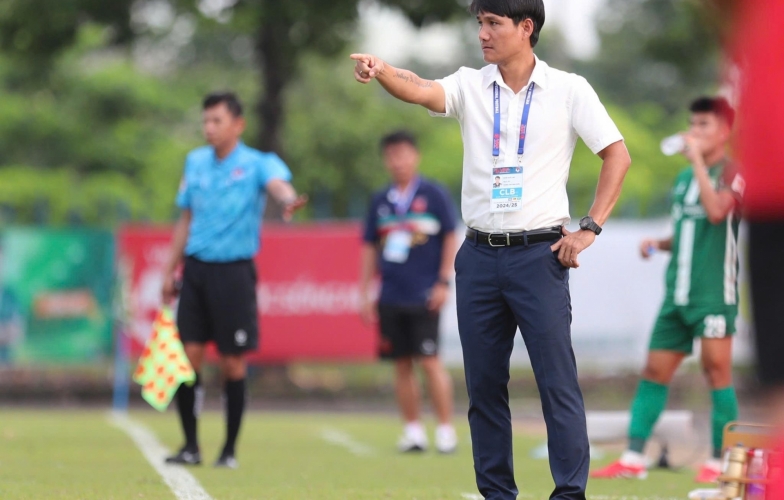 HLV Bình Phước chỉ thẳng mục tiêu duy nhất trận play-off gặp Đà Nẵng