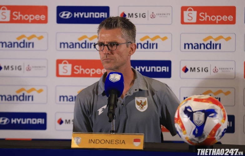 HLV U23 Indonesia nói thẳng trình độ U23 Việt Nam trước trận chung kết