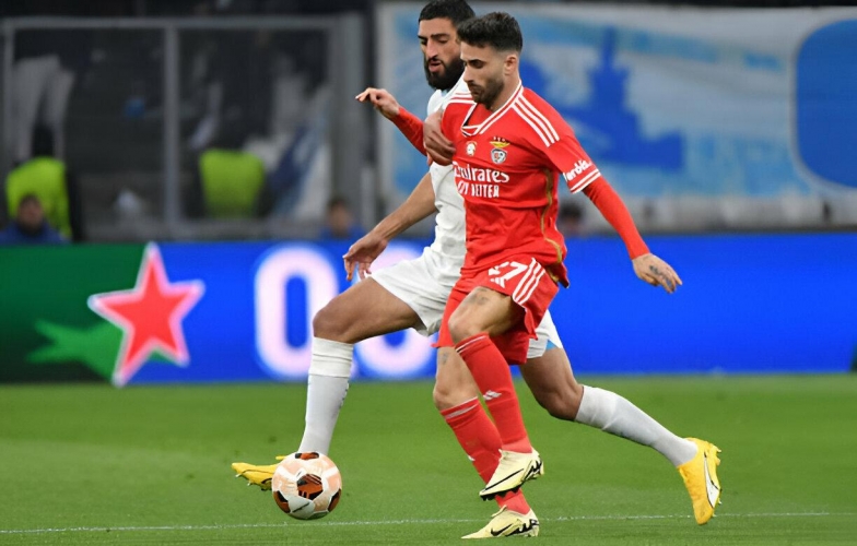 Trực tiếp Marseille 1-0 Benfica: Hai đội bước vào loạt sút 11m