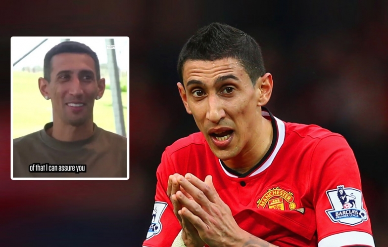 Cố tình 'lạc đề', Di Maria chỉ thẳng tên HLV tệ nhất tại Man Utd