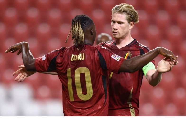 De Bruyne lập cú đúp, Bỉ khởi đầu Nations League thuận lợi