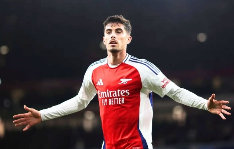 Kai Havertz đạt cột mốc ấn tượng cùng Arsenal tại cúp C1