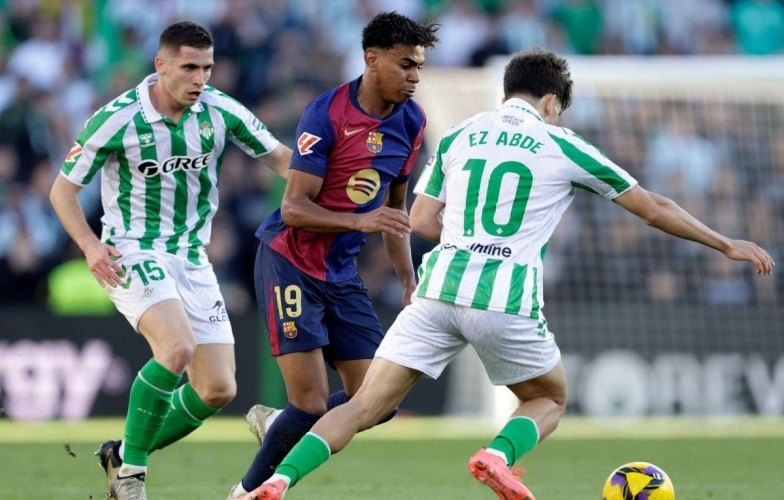 Yamal tỏa sáng, Barca mất điểm cay đắng trước Betis