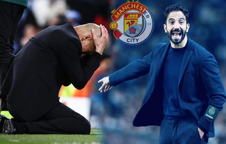 Pep Guardiola nhắc trận thua Amorim trước derby Manchester