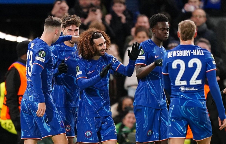 Cucurella nổ súng, Chelsea thắng đậm tại cúp C3