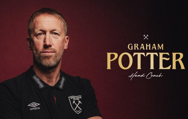 Graham Potter chính thức tái xuất Ngoại hạng Anh