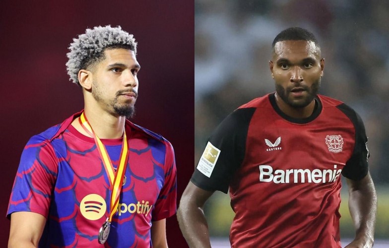 Araujo bực tức khi Barca chiêu mộ Jonathan Tah