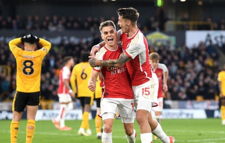 Trực tiếp Arsenal vs Wolves, 22h00 ngày 25/1/2025