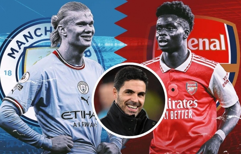 Arsenal vs Man City: Haaland xấu hổ nói Arteta khiêm tốn