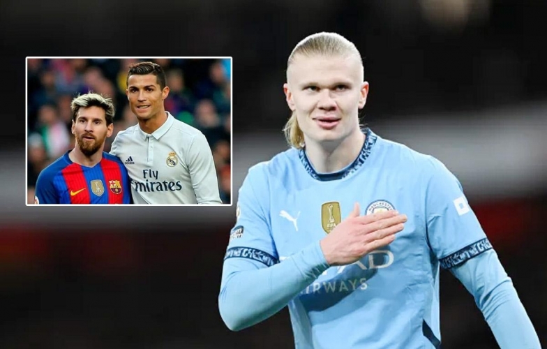 Haaland đánh bại Messi, Ronaldo, Mbappe và Kane