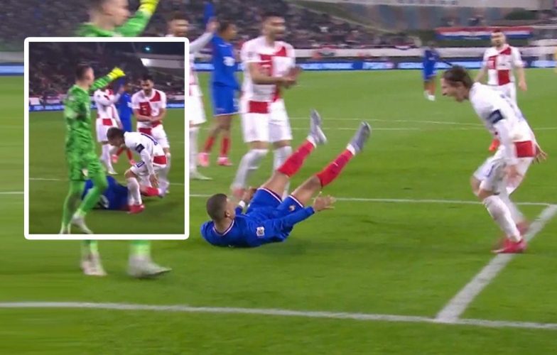 Modric 'dằn mặt' Mbappe vì ăn vạ kiếm penalty