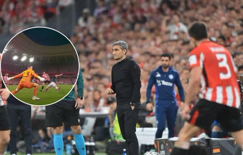 HLV Bilbao: 'Phạt đền là rõ ràng, nhưng thẻ đỏ thì quá nặng'