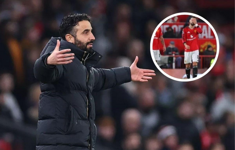 HLV Ruben Amorim: 'Tôi rất thất vọng và tức giận, chỉ vậy thôi'