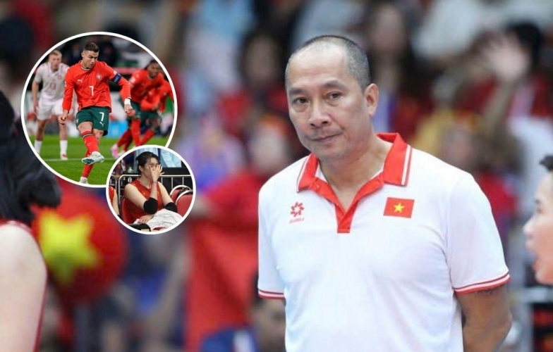 HLV Nguyễn Tuấn Kiệt: 'Ronaldo còn hỏng phạt đền, làm sao trách được VĐV của tôi'