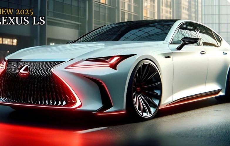 Lexus ES 2025 bất ngờ lộ ảnh thực tế trước thềm ra mắt thị trường