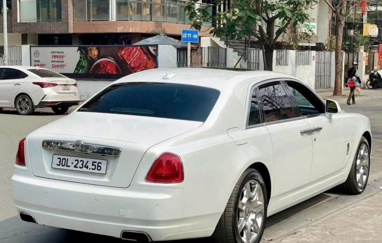 Rolls-Royce Ghost đời đầu rao bán hơn 4 tỷ đồng: Biển số đẹp, độ nhẹ Series II, giữ nguyên “chất quý tộc”