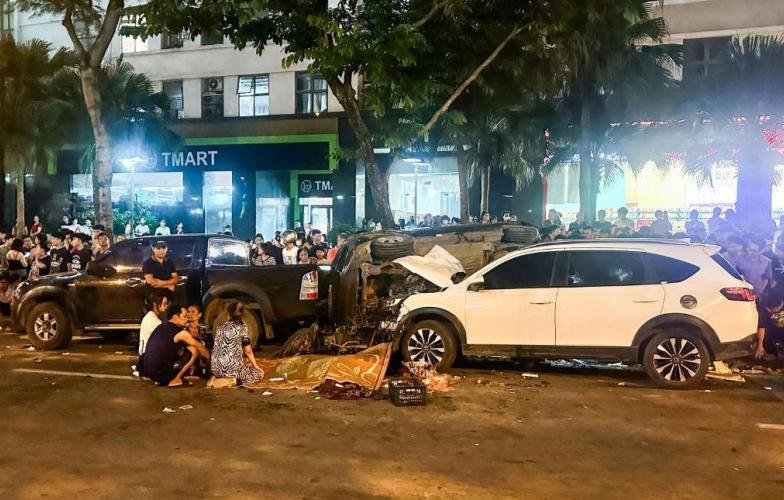 Tạm giữ tài xế gây tai nạn liên hoàn ở Hà Nội, nồng độ cồn vượt 2,2 lần mức 'kịch khung'