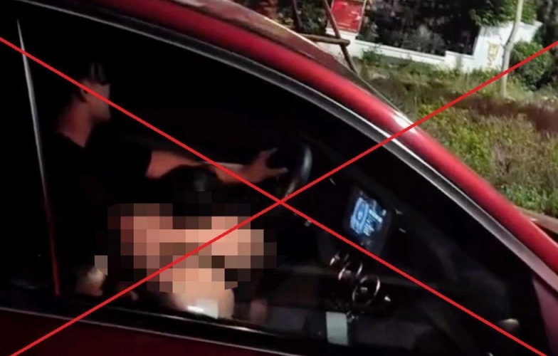 Ninh Bình: Ba thanh niên dàn dựng clip phản cảm trên ô tô bị công an xử lý