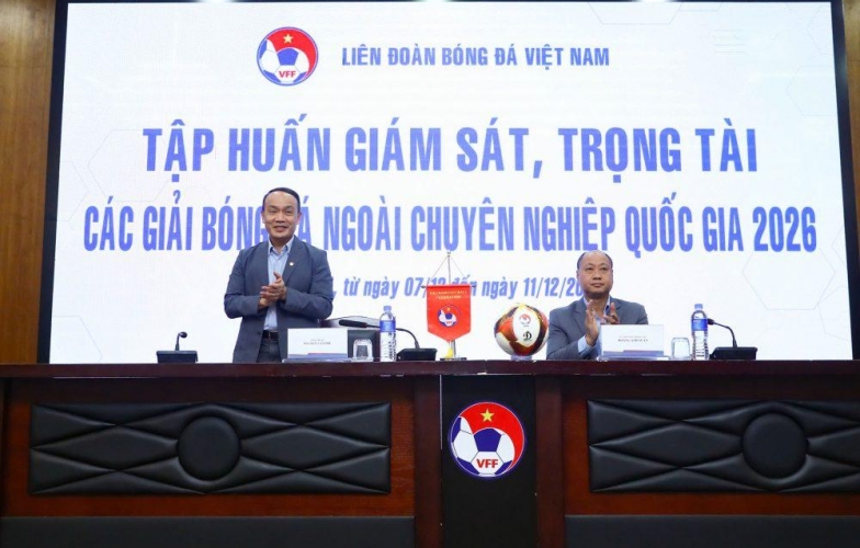 Khai mạc tập huấn giám sát, trọng tài các giải ngoài chuyên nghiệp quốc gia năm 2026
