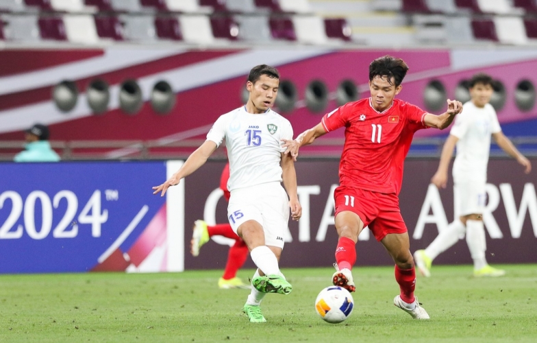 U23 Việt Nam lập kỷ lục chưa từng có sau trận thua Uzbekistan