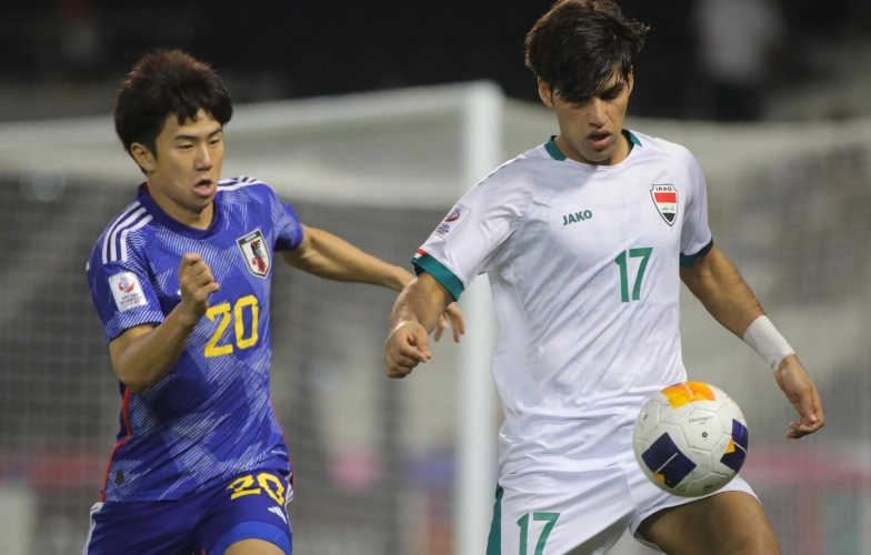 Trực tiếp U23 Iraq 0-2 U23 Nhật Bản: Thế trận 1 chiều