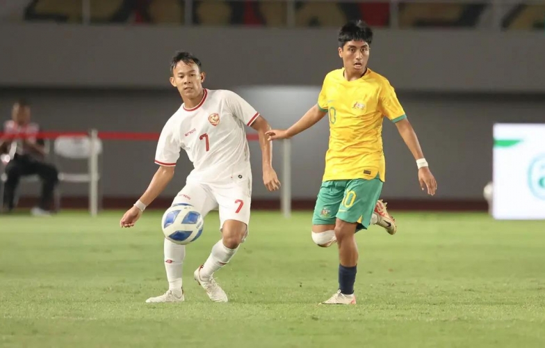 Trực tiếp U16 Indonesia 2-5 U16 Úc: Vỡ trận