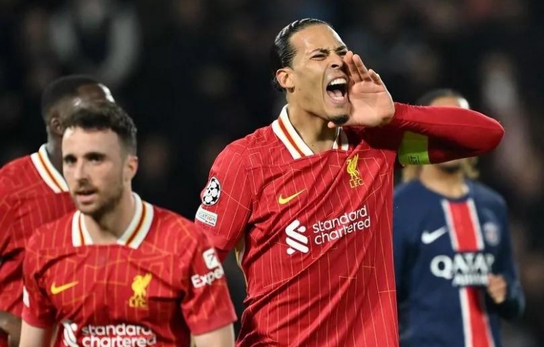 Van Dijk cảnh báo các đồng đội sau trận thắng hú vía PSG