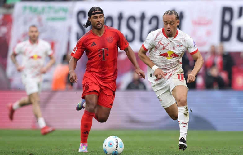 Trực tiếp RB Leipzig 1-0 Bayern Munich: Bất ngờ xảy ra