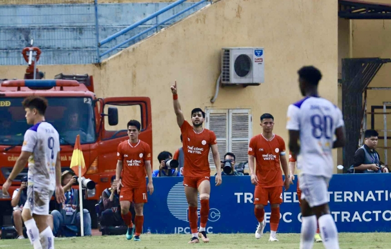 Trực tiếp Hà Nội FC 0-1 Thể Công Viettel: Tấn công tìm bàn