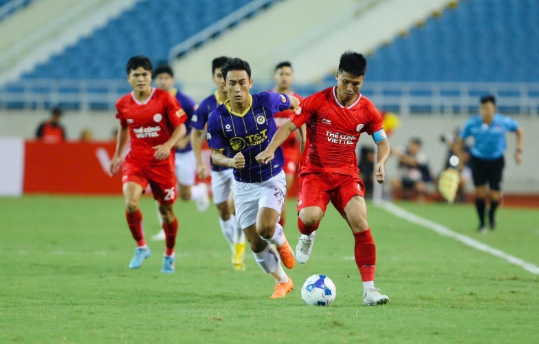 Trực tiếp Hà Nội FC 0-0 Thể Công Viettel: Đôi công hấp dẫn