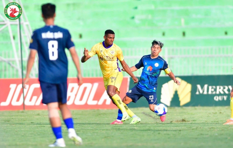 Trực tiếp Bình Định 0-4 Hà Nội: Chia tay V-League