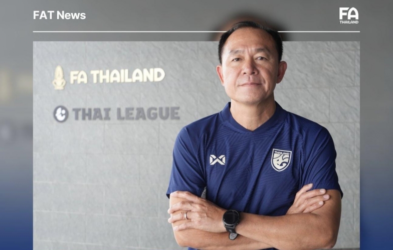 Thái Lan bổ nhiệm HLV trưởng từng chơi bóng ở V-League