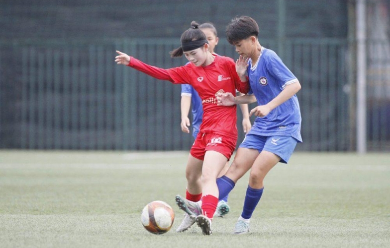 Phong Phú Hà Nam vươn lên dẫn đầu giải U16 nữ QG