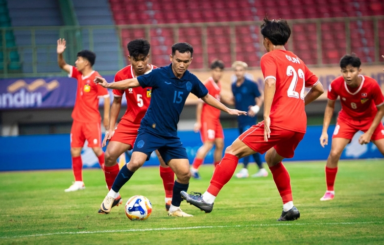 Bị Lào cầm hòa, U23 Campuchia phải quyết đấu với U23 Việt Nam
