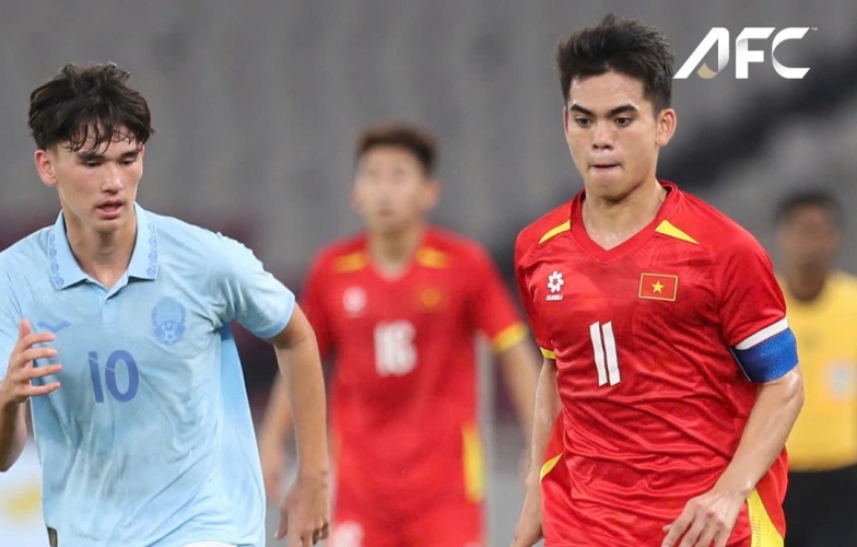 AFC thốt lên 1 điều sau khi U23 Việt Nam đánh bại Campuchia