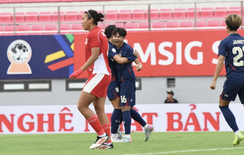 Trực tiếp nữ Thái Lan 1-0 nữ Indonesia: Bàn thắng sớm