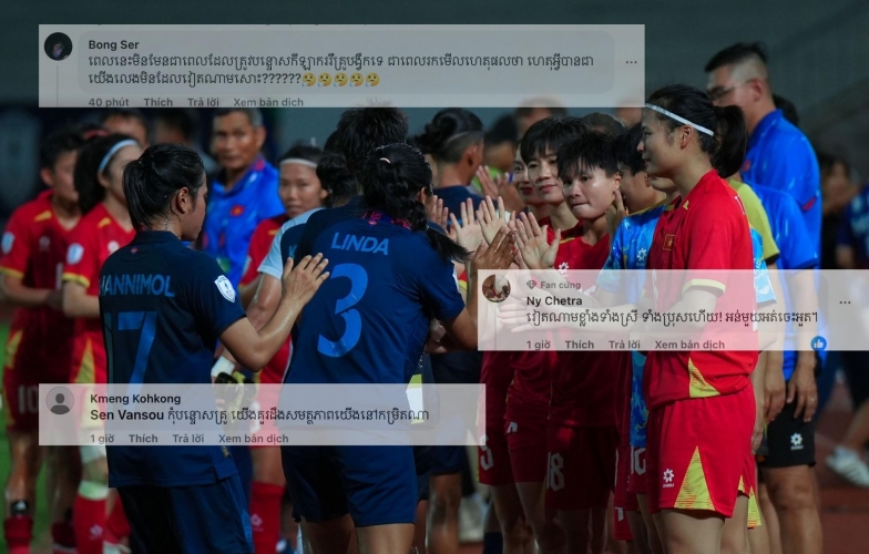 CĐV Campuchia thốt lên 1 điều khi thua đậm Việt Nam ở AFF Cup