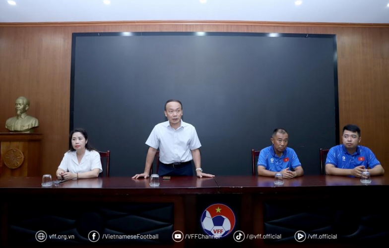 VIDEO: VFF encourages Vietnam U16 women&#39;s team ahead of the Southeast Asian tournament