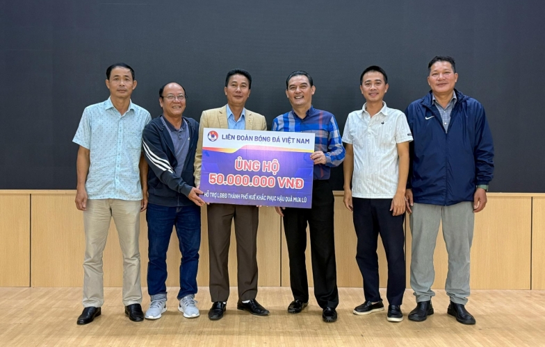 LĐBĐ Việt Nam có hành động ý nghĩa sau bão lũ