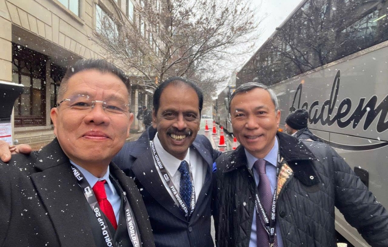 Chủ tịch VFF tham dự Lễ bốc thăm VCK World Cup 2026