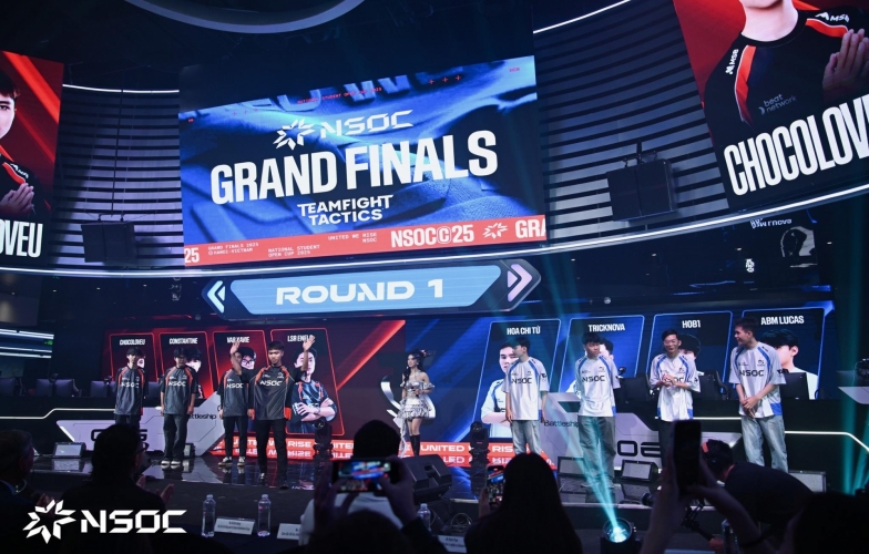 Chung kết Quốc gia NSOC 2025 mãn nhãn và bùng nổ cảm xúc tại tổ hợp giải trí eSports OEG Stadium