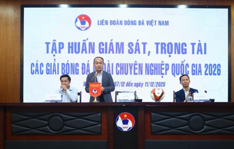 Bế mạc tập huấn Giám sát, Trọng tài các Giải Bóng đá Ngoài chuyên nghiệp Quốc gia 2026