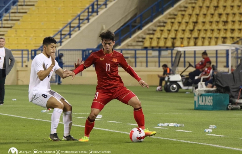 Trực tiếp U23 Việt Nam vs U23 Kyrgyzstan, 21h00 hôm nay 9/1