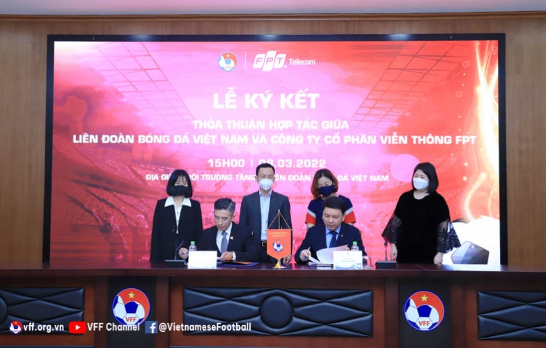 VFF và FPT Telecom hợp tác đảm bảo tương lai cho các cầu thủ ĐT nữ Việt Nam