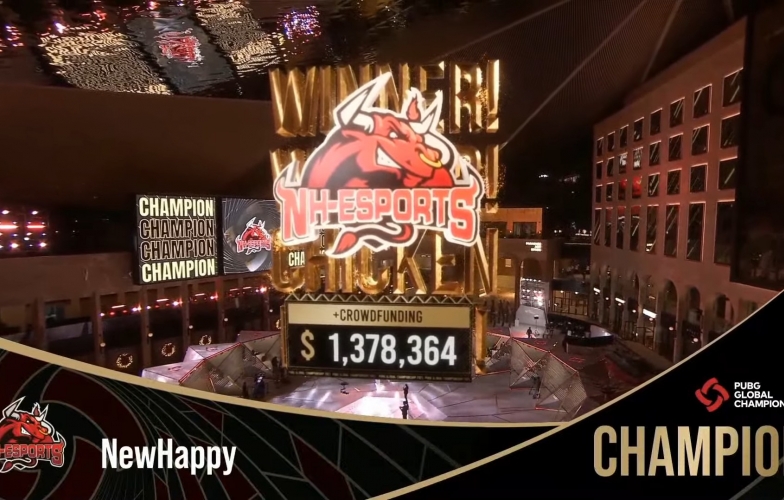 NewHappy lên ngôi vô địch PUBG Global Championship 2021
