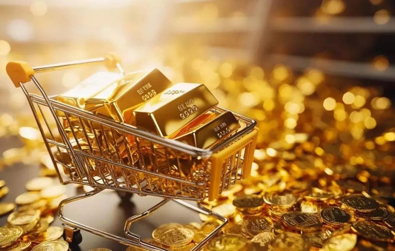 Giá vàng hôm nay tối 28/6: Sắc đỏ ngập tràn