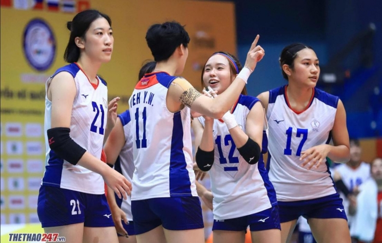 Thắng áp đảo Philippines, Đài Bắc Trung Hoa giành được vị trí hạng 3 tại VTV Cup 2025