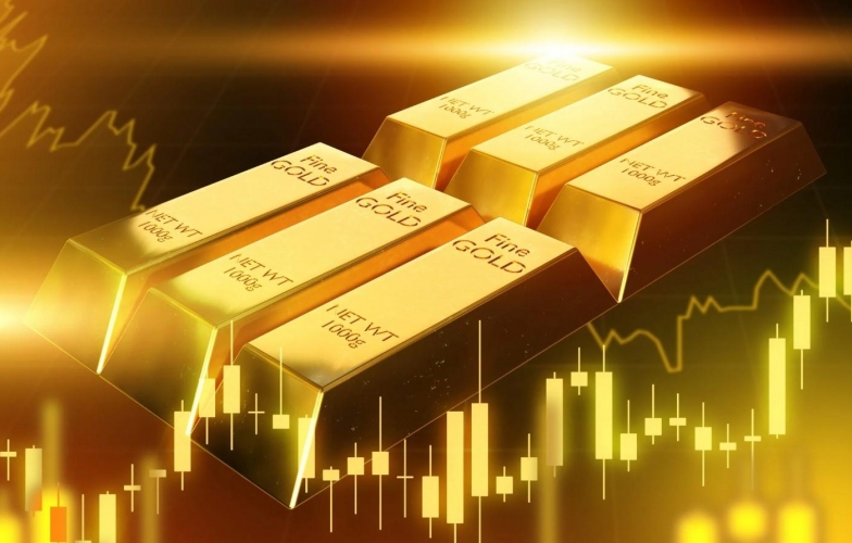 Giá vàng hôm nay chiều 24/7: Ngập trong sắc đỏ