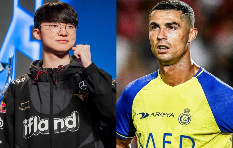 Vừa tái ký với T1, Faker liền được so sánh với Cristiano Ronaldo